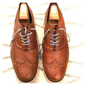 Cole Haan - Zerogrand British Tan wingtips